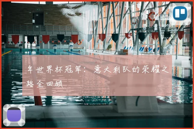 年世界杯冠军：意大利队的荣耀之路全回顾