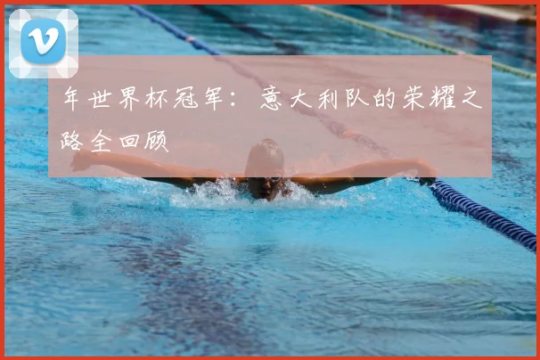 年世界杯冠军：意大利队的荣耀之路全回顾
